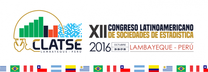 XII Congreso Latinoamericano de Sociedades de Estadística – Lambayeque 2016
