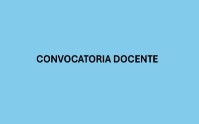 CONVOCATORIA DOCENTE MATEMÁTICAS – DEPARTAMENTO DE MATEMÁTICAS, PONTIFICIA UNIVERSIDAD JAVERIANA, SEDE BOGOTÁ